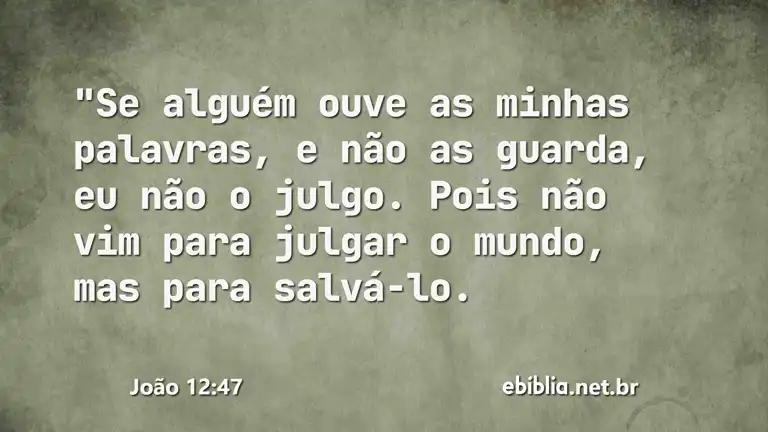 João 12:47