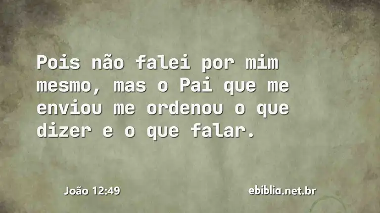 João 12:49