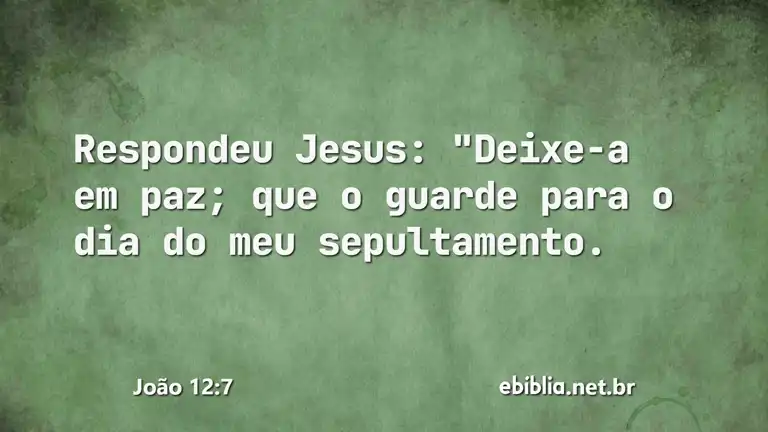 João 12:7