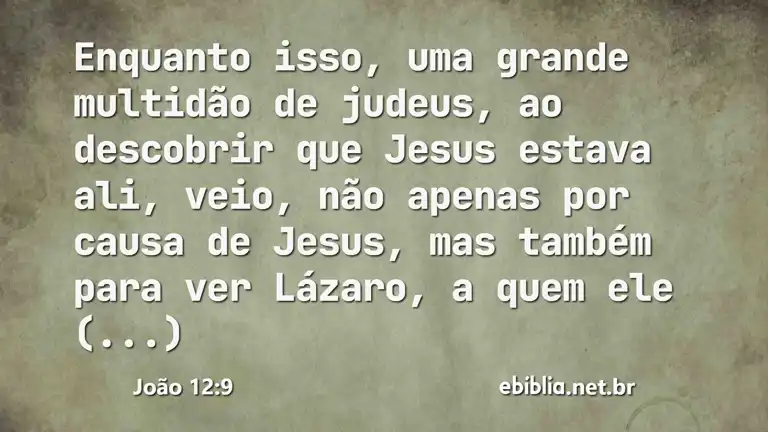 João 12:9