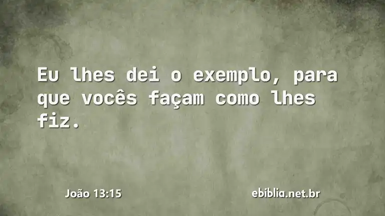 João 13:15