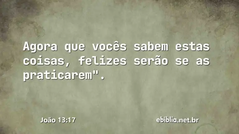 João 13:17