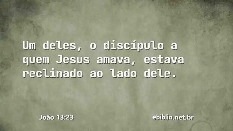 João 13:23