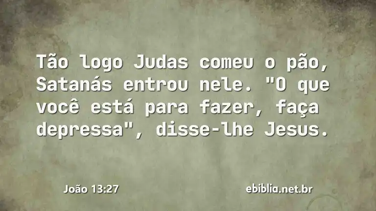 João 13:27