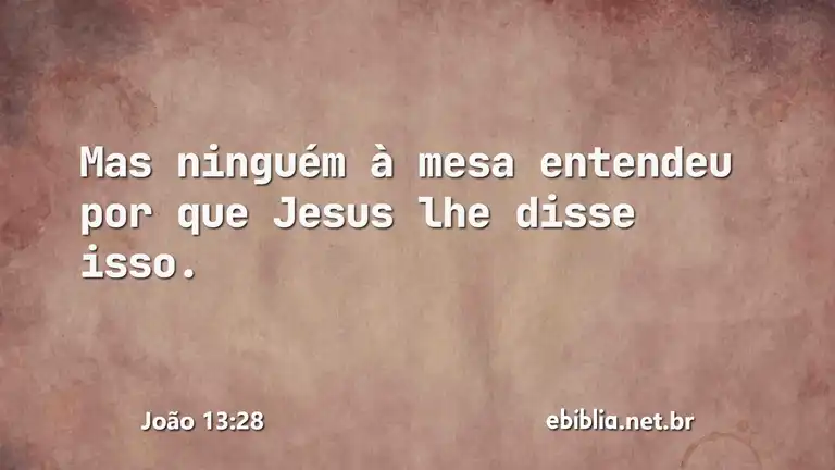 João 13:28