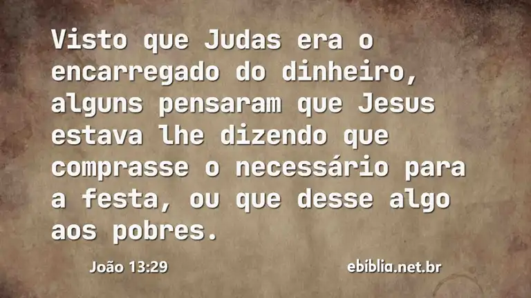 João 13:29