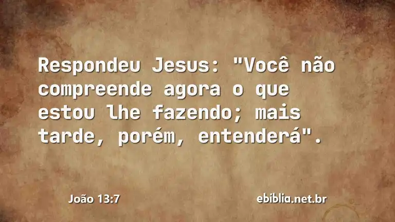 João 13:7