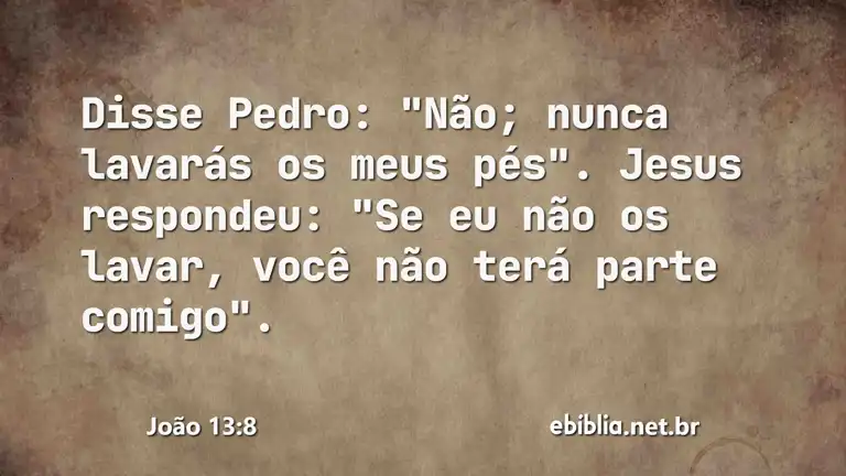 João 13:8