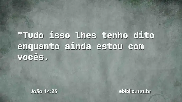 João 14:25