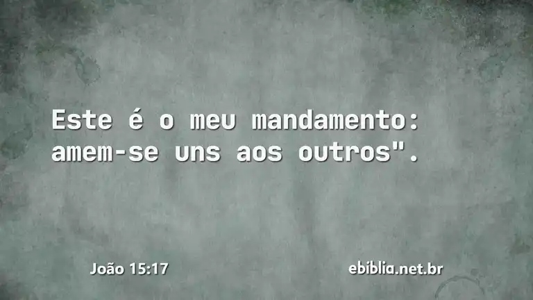 João 15:17