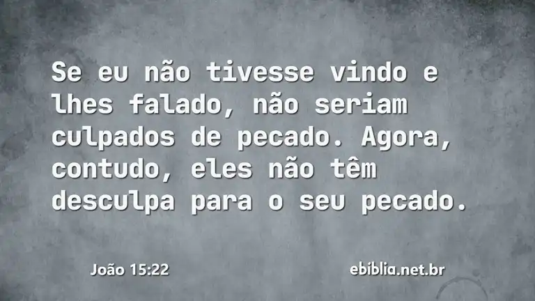 João 15:22