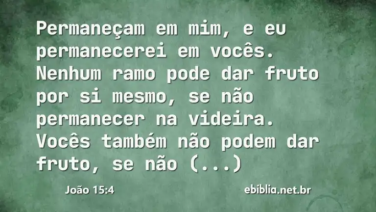 João 15:4