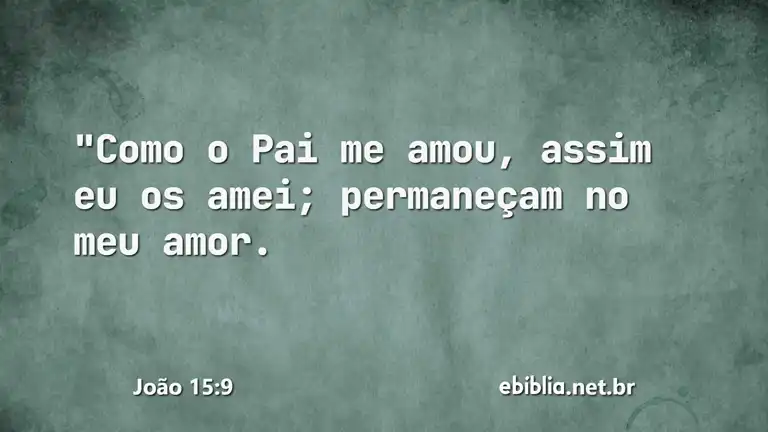 João 15:9