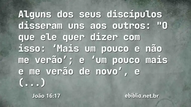 João 16:17