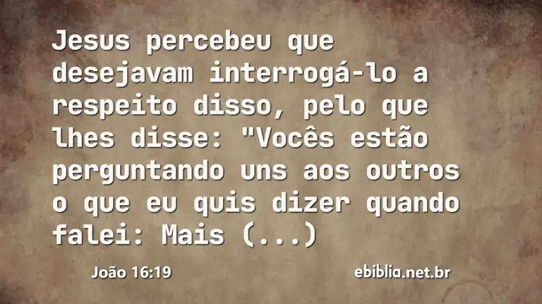 João 16:19