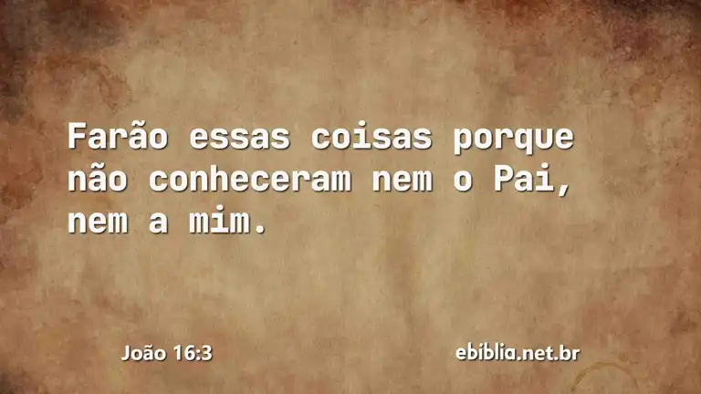 João 16:3