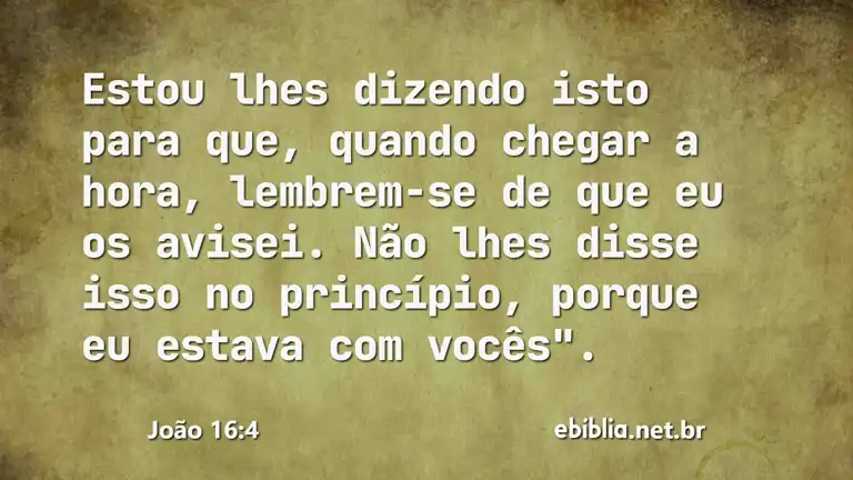 João 16:4