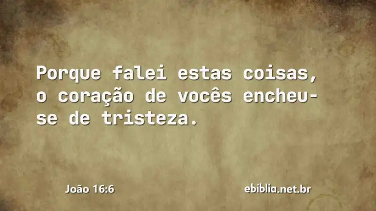 João 16:6