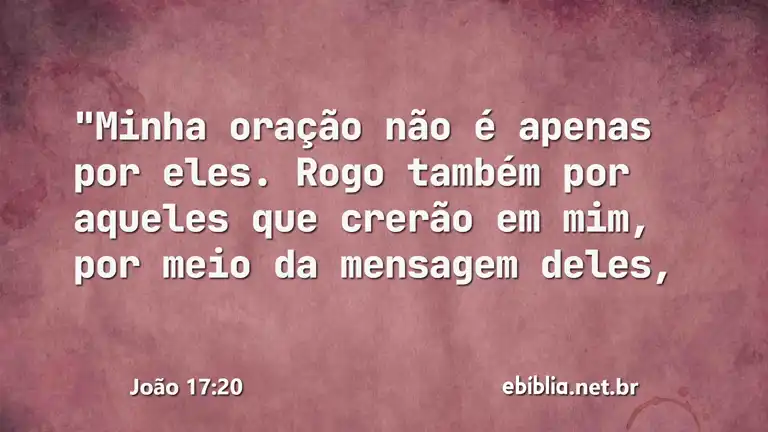 João 17:20