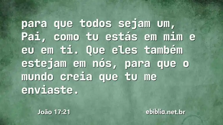 João 17:21