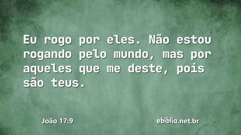 João 17:9