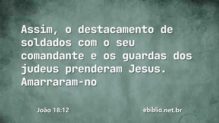 João 18:12