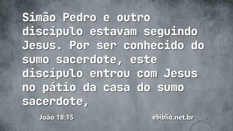 João 18:15