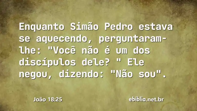 João 18:25