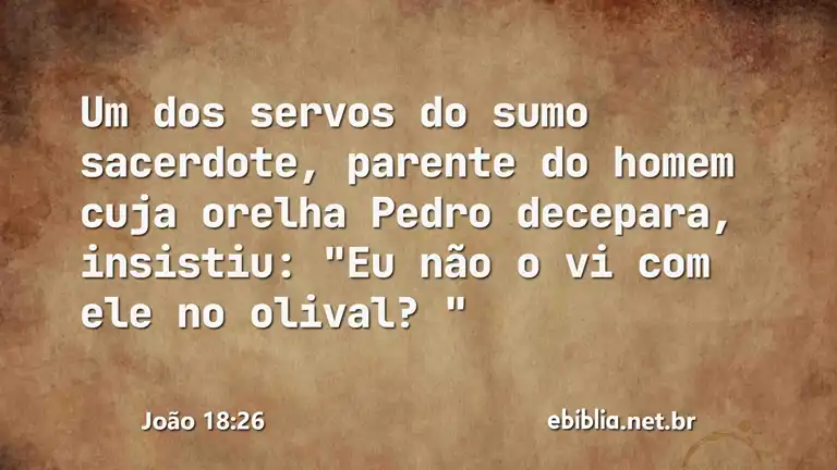 João 18:26