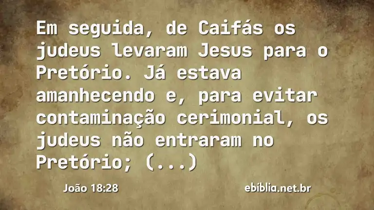 João 18:28