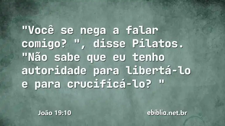 João 19:10