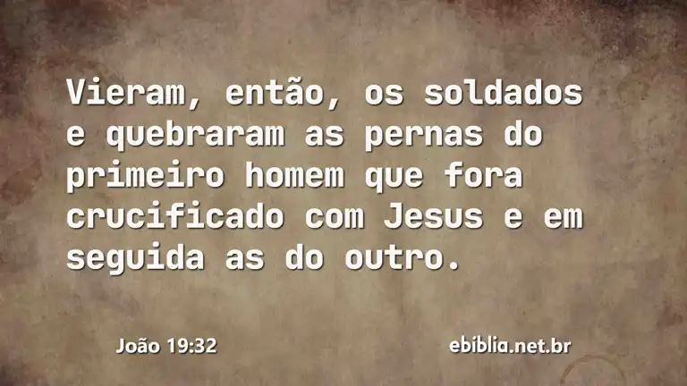 João 19:32