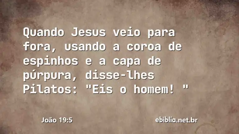 João 19:5