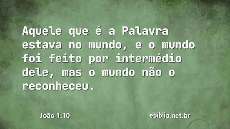 João 1:10