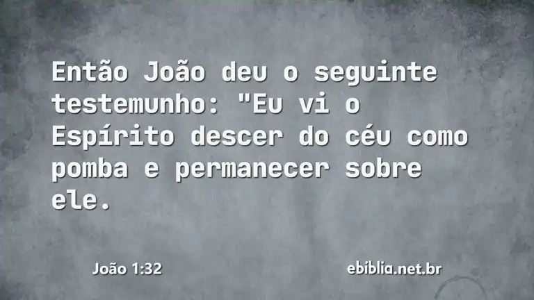 João 1:32