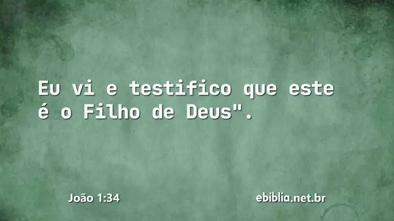 João 1:34