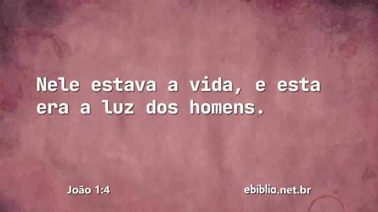 João 1:4