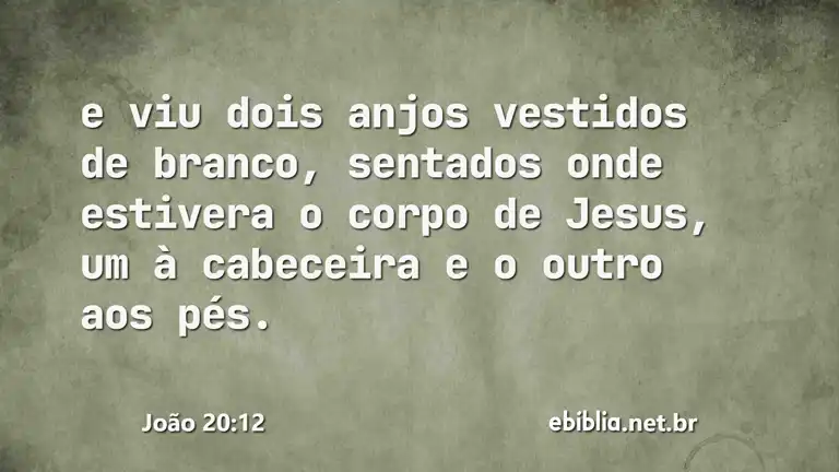 João 20:12