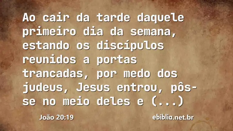 João 20:19