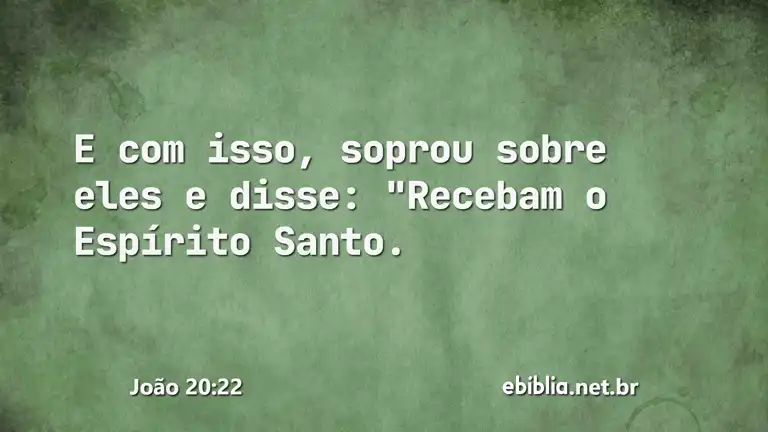 João 20:22