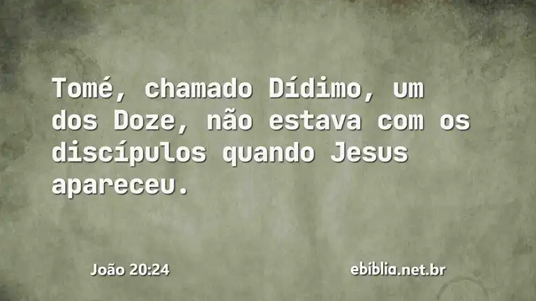 João 20:24