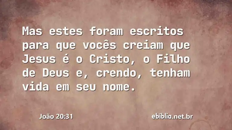 João 20:31