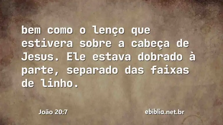 João 20:7