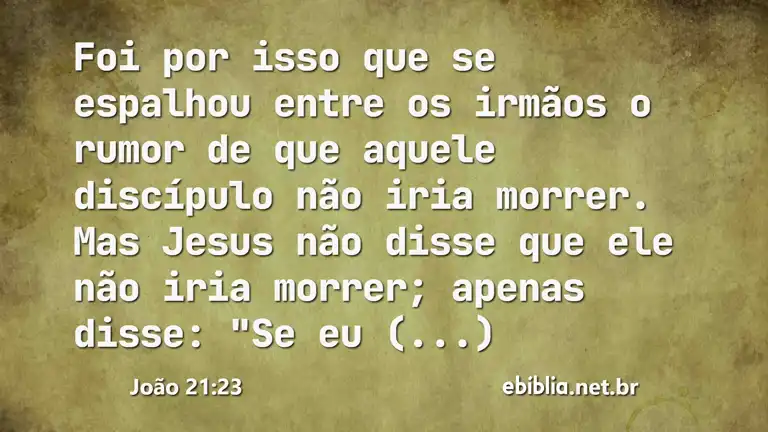 João 21:23