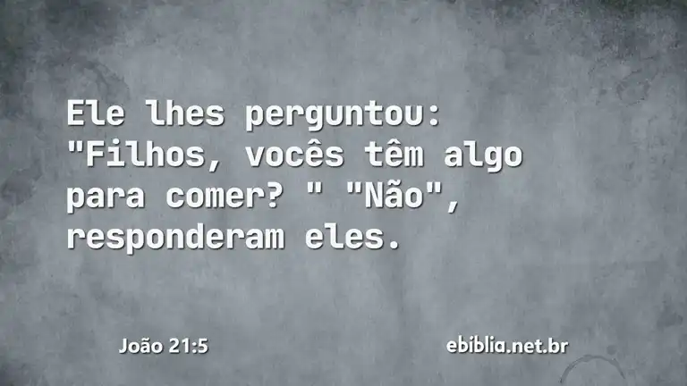 João 21:5