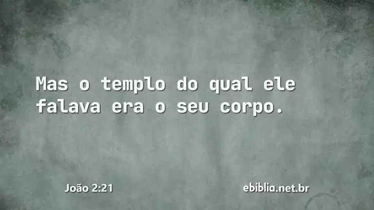 João 2:21