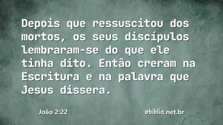 João 2:22