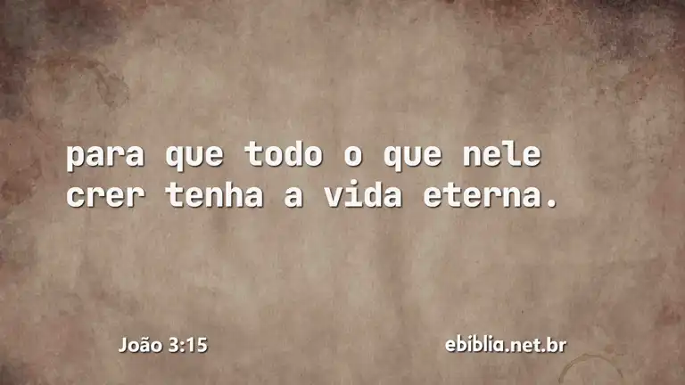 João 3:15