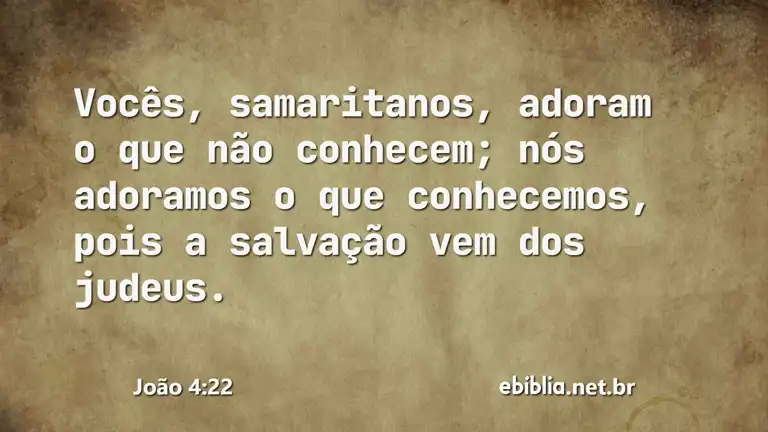 João 4:22