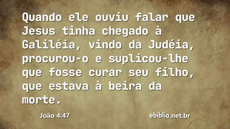 João 4:47